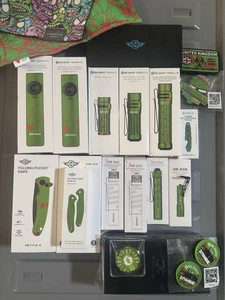 Olight Zombie Full Complete Set Every Release Multicountry LNIB + coin & extras - Picture 1 of 4