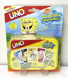 Spongebob Squarepants Uno Special Edition Card Game NEW Sealed 2004 Vintage - Picture 1 of 2