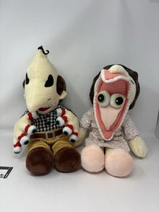 Beetlejuice Adam & Barbara Coleccionable Muy Buen Estado Juego de Peluche Espíritu Exclusivo de Halloween - Imagen 1 de 3