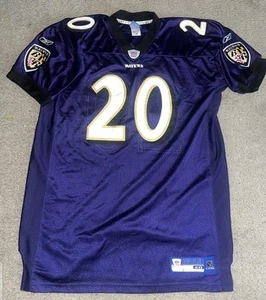 Ed Reed Baltimore Ravens NFL #20 Jersey Size 48 Reebok On field Stitched - Picture 1 of 3