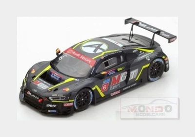 1:43 Spark Audi R8 Lms Cup #6 2Nd 2016 Alessio Picariello negro mate modelo SA108 Foto 1 de 2