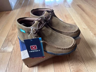 Zapatos de montar Twisted X impermeables para mujer Chukka de conducción sin usar, en caja desgastados 8M 9,5M Foto 1 de 4