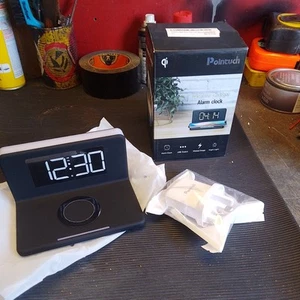 Pointuch Alarm Clock With Wireless Charger And Changing Lights - Zdjęcie 1 z 6