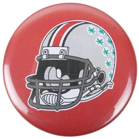 Ohio State Buckeyes Button Magnet - Helmet Cover