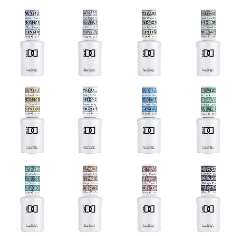 DND Gel Polish 15ml - Super Platinum Collection - Sorted (#930 - 965)