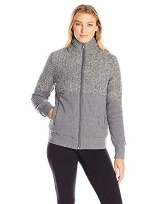 Large 12-14 Women's Positive Thinking Jacket Heather Charcoal - Image 1 of 2