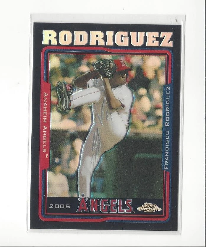 2005 Topps Chrome Baseball Black Refractor Singles xxx/225 - You Choose - Image 1 of 1