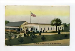Postal antigua Cranston RI, gente, Bowling Alley, Rhodes on the Pawtuxet - Imagen 1 de 2