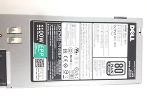 DPS-1100BB B(01F) Dell 1100W EPP Watt PSU For C4130 R730 R630 T630 R7910 - Picture 1 of 3