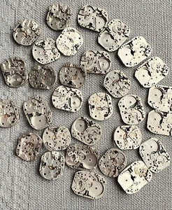 Watch Parts Steampunk Vintage Mechanism's Plates LOT of 30 pc. Creative Project - Picture 1 of 11