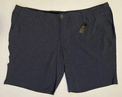 Pantalones Cortos F/X Marca Fusion Talla 46 Azul Marino Brezo Calce Relajado - Nuevos con Etiquetas - ¡$55! Foto 1 de 2