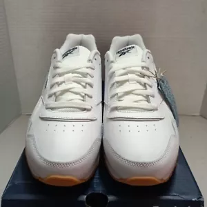 Sneaker da corsa Reebok Glide uomo taglia 10 fondo gomma bianco - Foto 1 di 8
