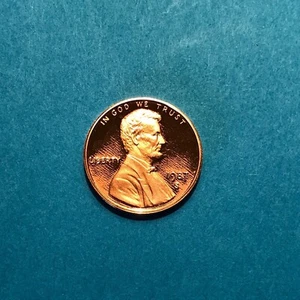 1987 S Proof Lincoln Cent FREE SHIP - Picture 1 of 2