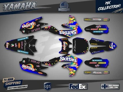 Kit de gráficos de diseño Yamaha YZ250F (2019-2023) y YZ450F (2018-2022) Foto 1 de 4