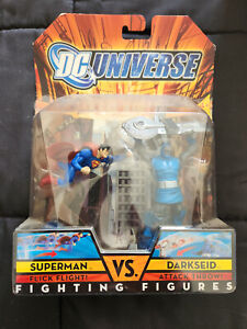 Mattel DC Universe Fighting Figures - Superman vs Darkseid - MOC MIB New