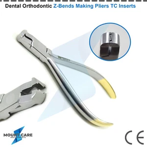 Dental Making Z-Bend Orthodontic Wire Bending Pliers Loop Forming Kim Pinza TC - Picture 1 of 4