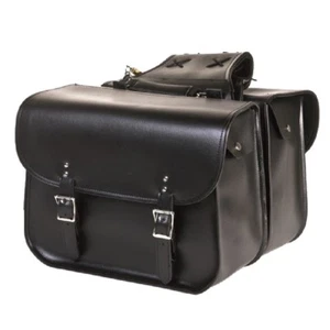 14" W x 12" H MOTORCYCLE WATERPROOF HEAVY DUTY SADDLEBAGS FOR HONDA - HDC23 - Picture 1 of 2