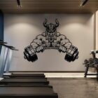 Viking Warrior Wall Sticker Nordic Strength Gym Power Celtic Home Decor Decal