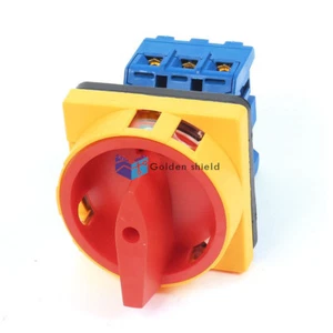 GLD11-32/04 ON/OFF 3 Phase Rotary Cam Changeover Switch AC 380V 10Amp✦Kd - Picture 1 of 4