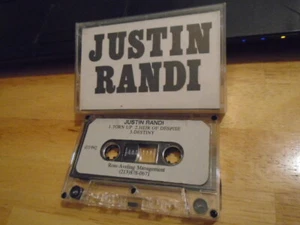 RARE PROMO Justin Randi DEMO CASSETTE TAPE rock UNRELEASED baked potato DON 1992 - Picture 1 of 2