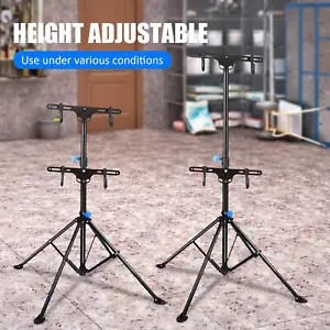 1PCS Bike Repair Stand Maintenance Station Adjustable Folding Mechanic Repair - Picture 1 of 10