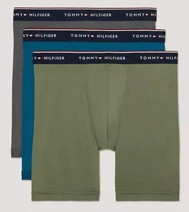 PAQUETE DE 3 BOXER DE MICROFIBRA PARA HOMBRE Tommy Hilfiger/gris.verde.azul - Imagen 1 de 4