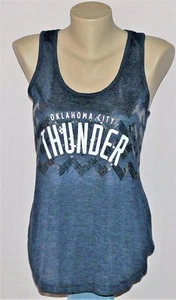Oklahoma City Thunder Womens Make That Move Sequin Tank Top T-Shirt - NBA - Picture 1 of 3