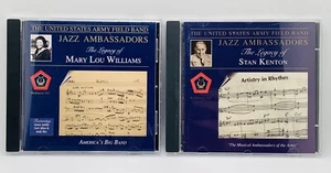 2 CD Lot The United States Army Field Band Jazz Ambassadors. Mary Lou Williams - Imagen 1 de 11