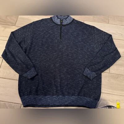 Suéter de lã Montechiaro feito na Itália tamanho G - Imagem 1 de 4