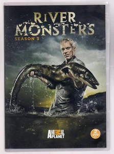 River Monsters : Season 3 (2011) 2 Disc DVD Set reg. 1 - Jeremy Wade - Picture 1 of 8