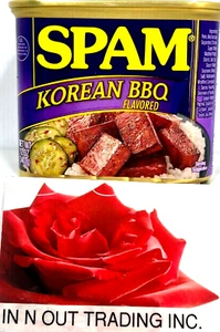 Spam Korean BBQ Luncheon Meat 12 oz ( Pack of 24 )~5/2027 - Picture 1 of 5