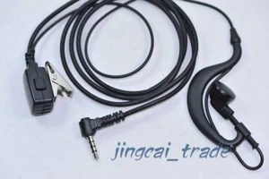 Słuchawki PTT do radia Yaesu Vertex VX-160 VX-3R FT-60R - Zdjęcie 1 z 2