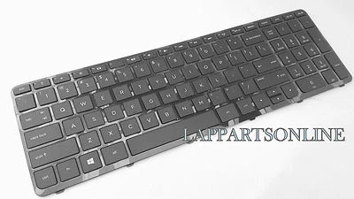 NEW HP Pavilion 15e 15n 15-n 15-e 15-g Series US Laptop Keyboard W/Frame - Image 1 of 3