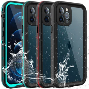 Funda impermeable para Apple iPhone 12 / Pro Max / Pro protector de pantalla a prueba de golpes - Imagen 1 de 18