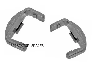 DISHWASHER BASKET FRONT RAIL CAPS TO FIT BEKO / FLAVEL / LAMONA 1ST CLASS POST - Picture 1 of 1