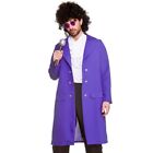 Mens 1980s Purple Musician Fancy Dress Costume Men's 80s Prince Outfit by Wicked