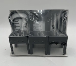 New Ikea Fjantig 3 Pack Hanger Key Holder Organization Chair Wall Hooks Black I8 - Picture 1 of 4