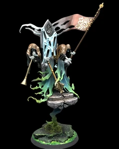 Warhammer AOS Kurdoss Valentian, The Craven King Death Nighthaunt Painted Army - Picture 1 of 7
