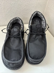 Hey Dude Herren Wally Canvas 11 Weite Slipper Halbschuh Komfortschuh - Bild 1 von 7