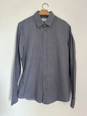 MAISON MARGIELA Men’s Shirt Slim Gray Cotton Size 50! - Image 1 of 4