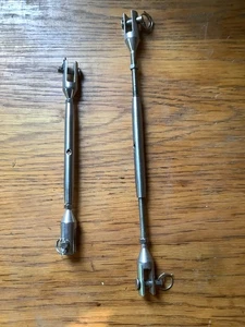 Rigging Screws Stainless Steel With Fork Ends - Picture 1 of 2
