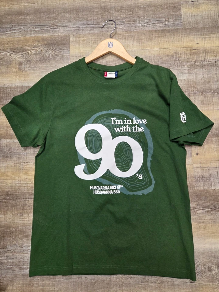 Husqvarna Fan T-Shirt 90 CC Green / Unisex L / Sonderedition / 535284103 - Bild 1 von 1