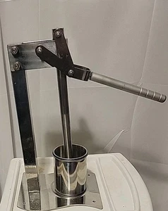 Exprimidor de limón de acero inoxidable con mango de prensa exprimidor manual exprimidor de limón y lima... - Imagen 1 de 5