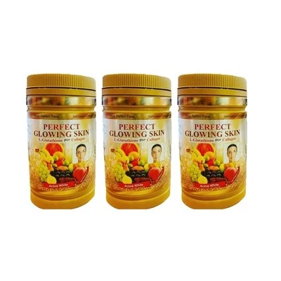 [Agitatore gratuito] 3x Phyto Perfect Glowing Gluta Collagene Vitamina C... - Immagine 1 di 4