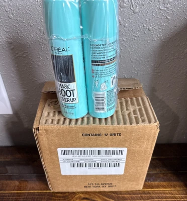 60 Botellas L’Oreal Magic Root Cover Up Negro 2oz NUEVO (5 Estuches) Foto 1 de 3