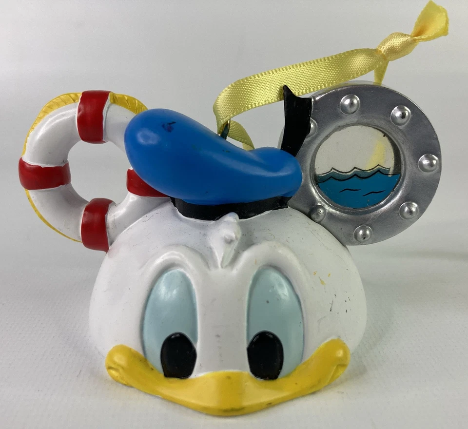 Sombrero oreja Mickey Pato Donald 2018 adorno Disney Parks Cruise Foto 1 de 4