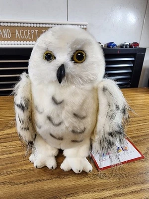 Плюшевая мягкая игрушка-животное Douglas 2018 Wizard Snowy Owl 8 дюймов No3841 новая с ценниками - Изображение 1 из 4