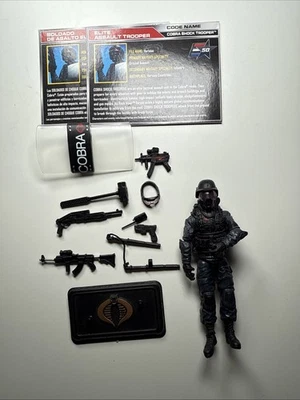 Lote de figuras del 50 aniversario de GI Joe Cobra 2015 exclusivo de TRU Cobra Shock Trooper Foto 1 de 4