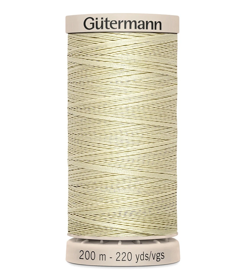 6 Pack - Gutermann Quilting Thread 220yd-Ecru - 201Q-829 - Image 1 of 1
