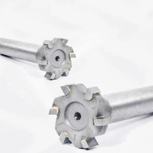 2pcs Welding Carbide Tipped T Slot Milling Cutter 10mm-22mm Keyway/T Groove - Picture 1 of 4